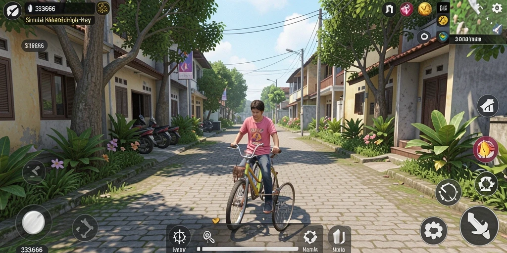 Tampilan utama gameplay 333666 yang menarik dan realistis.