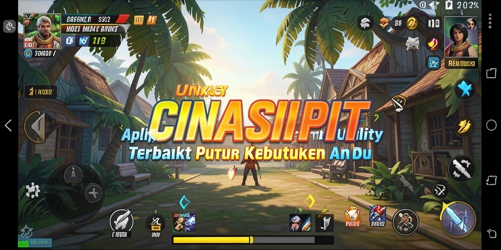 Screenshot utama CINASIPIT menampilkan fitur utility yang efisien.