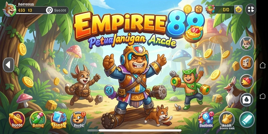 Tampilan menakjubkan dari gameplay seru EMPIRE88.