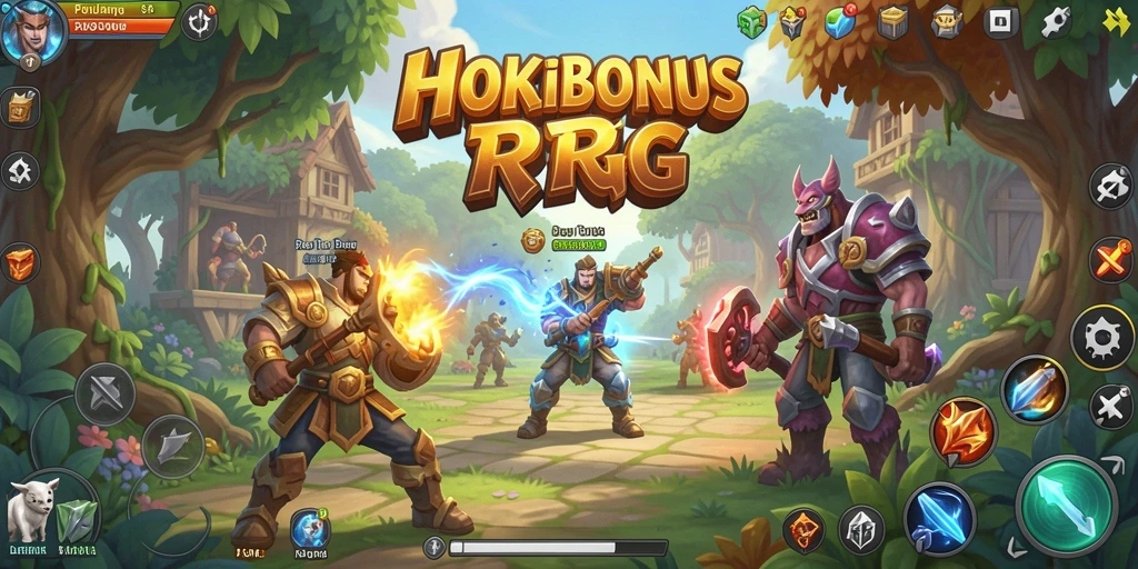 Tampilan gameplay HOKIBONUS yang memukau dan dinamis.