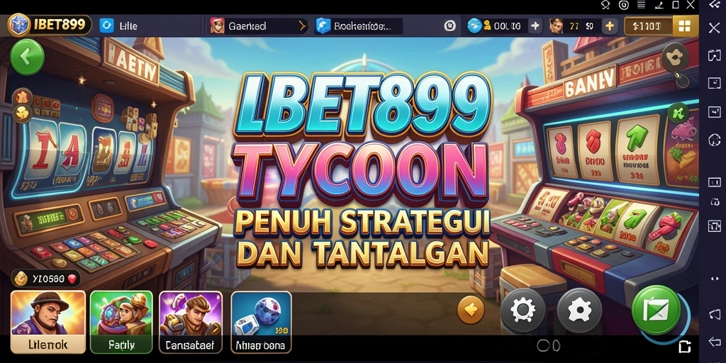 Screenshot gameplay IBET899 dengan elemen Tycoon yang menarik.