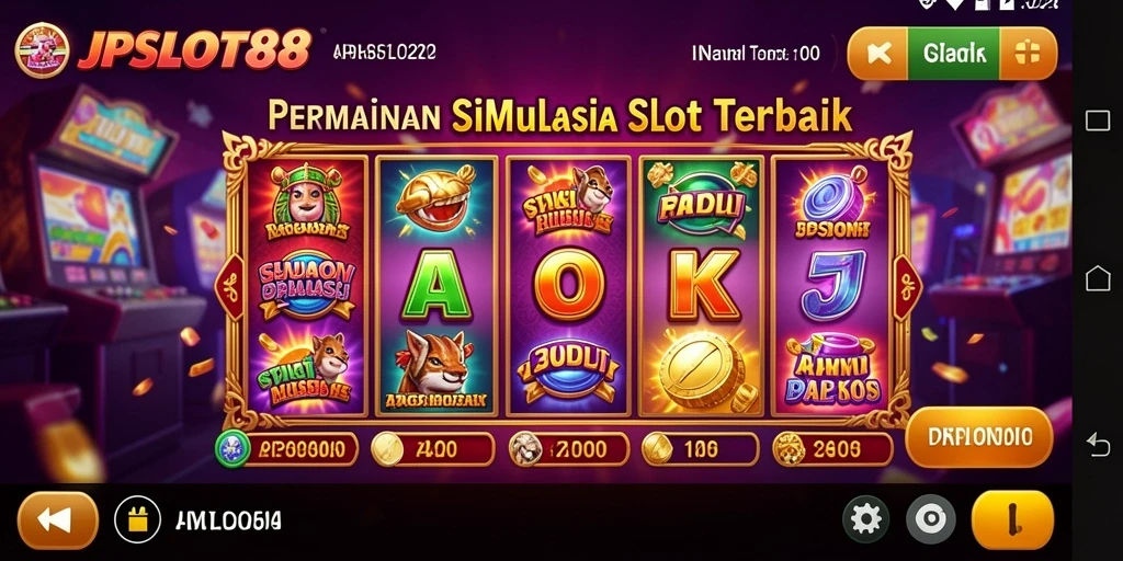 Tampilan gameplay JPSLOT88 yang menarik dan interaktif.