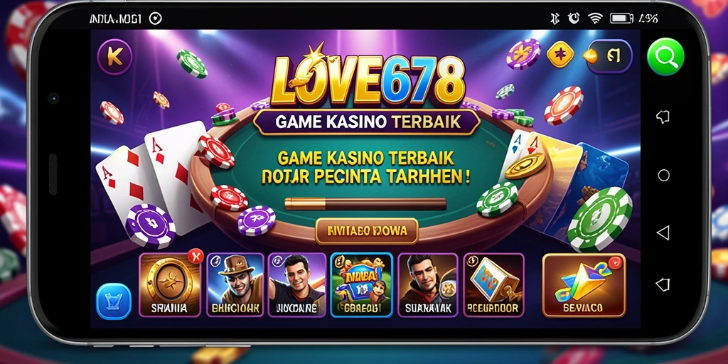 Screenshot gameplay LOVE678 menampilkan pengalaman Kasino yang seru dan interaktif.