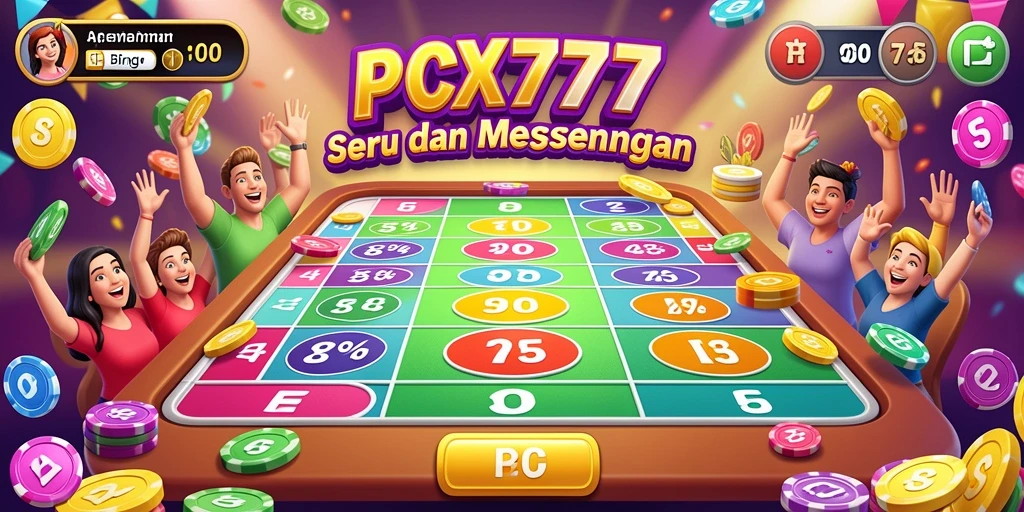 Tampilan gameplay menarik dari PCX777 permainan Bingo yang mengasyikkan.