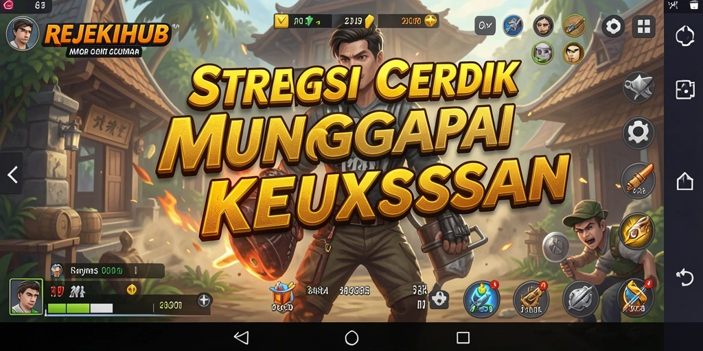 Tampilan menarik dari gameplay strategi REJEKIHUB.