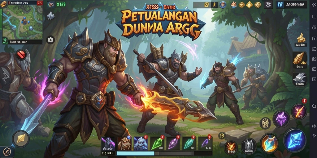 Gameplay seru X168 dengan grafis yang memukau di dunia ARPG.